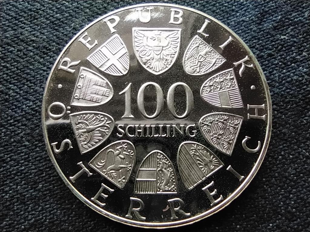Ausztria 150 éve született Johann Strauss .640 ezüst 100 Schilling