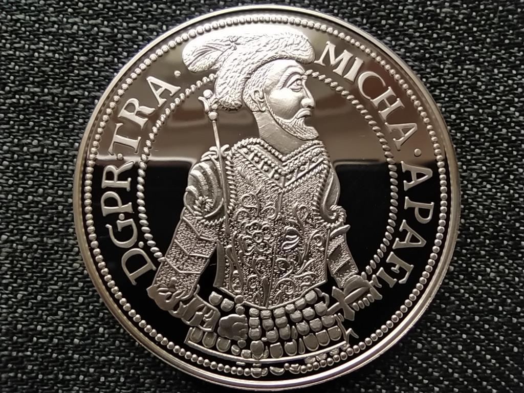 Magyar tallérok utánveretben Apafi Mihály tallérja 1663 .999 ezüst