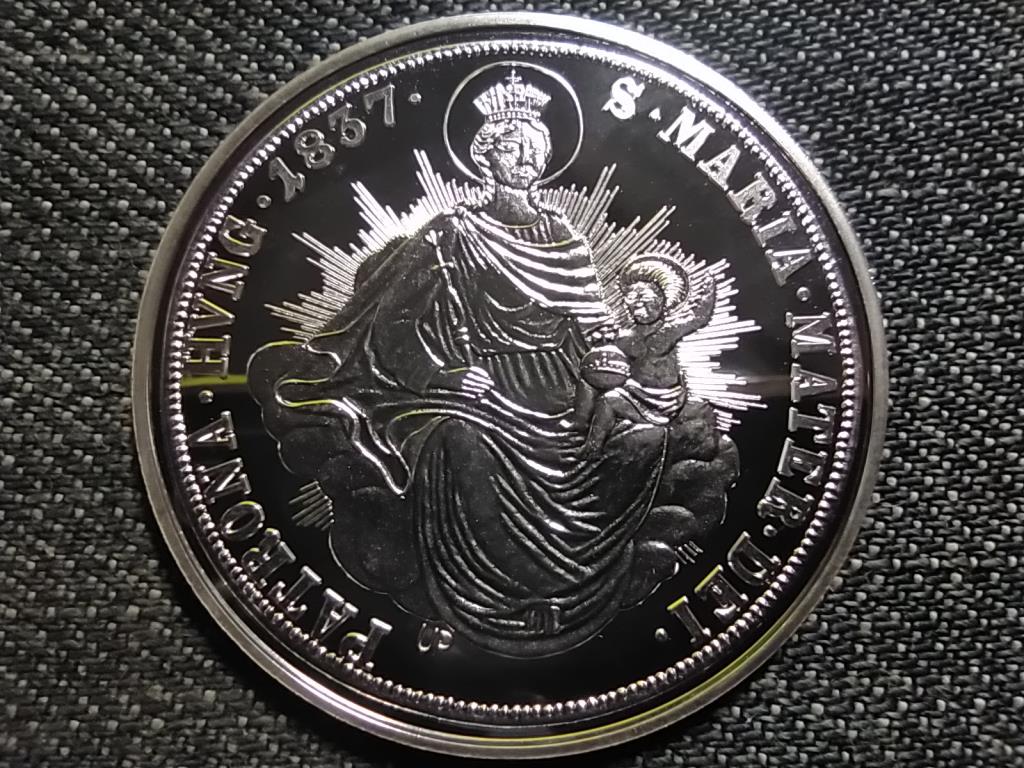 Magyar tallérok utánveretben V. Ferdinánd tallérja 1837 .999 ezüst
