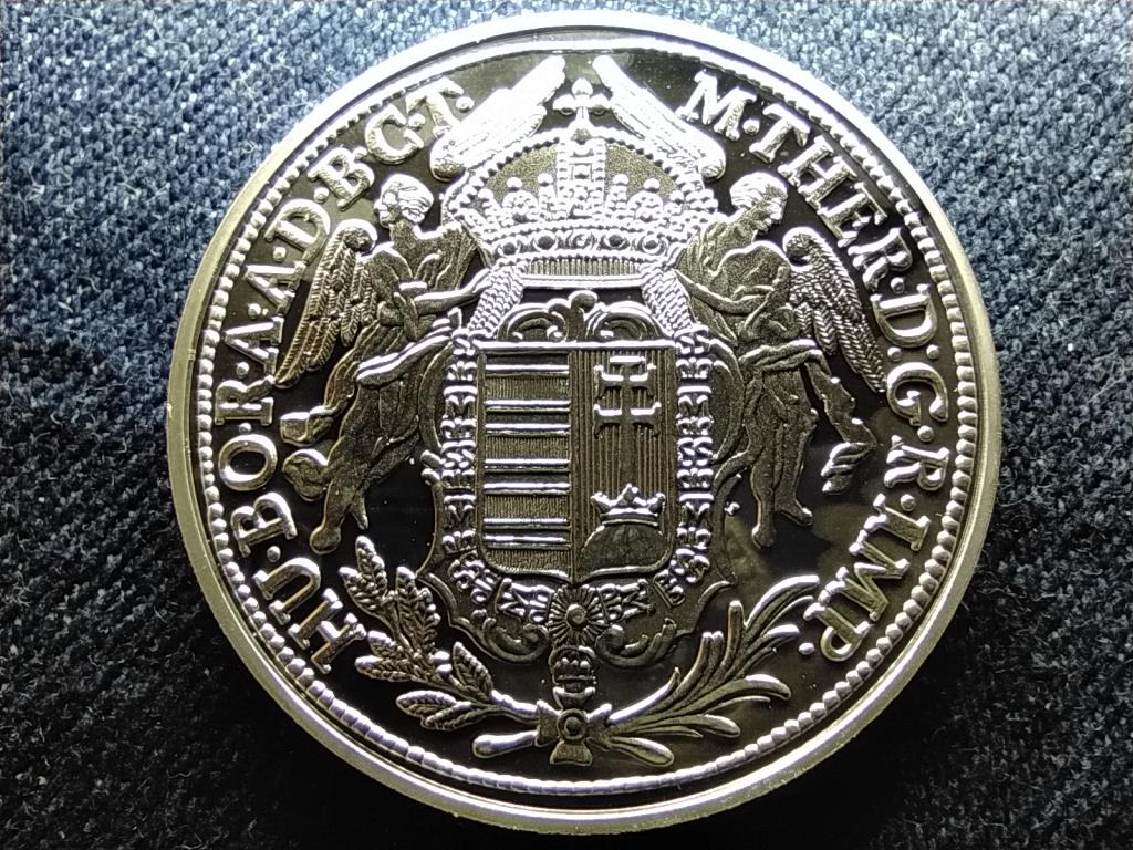 Magyar tallérok utánveretben Mária Terézia tallérja 1780 .999 ezüst