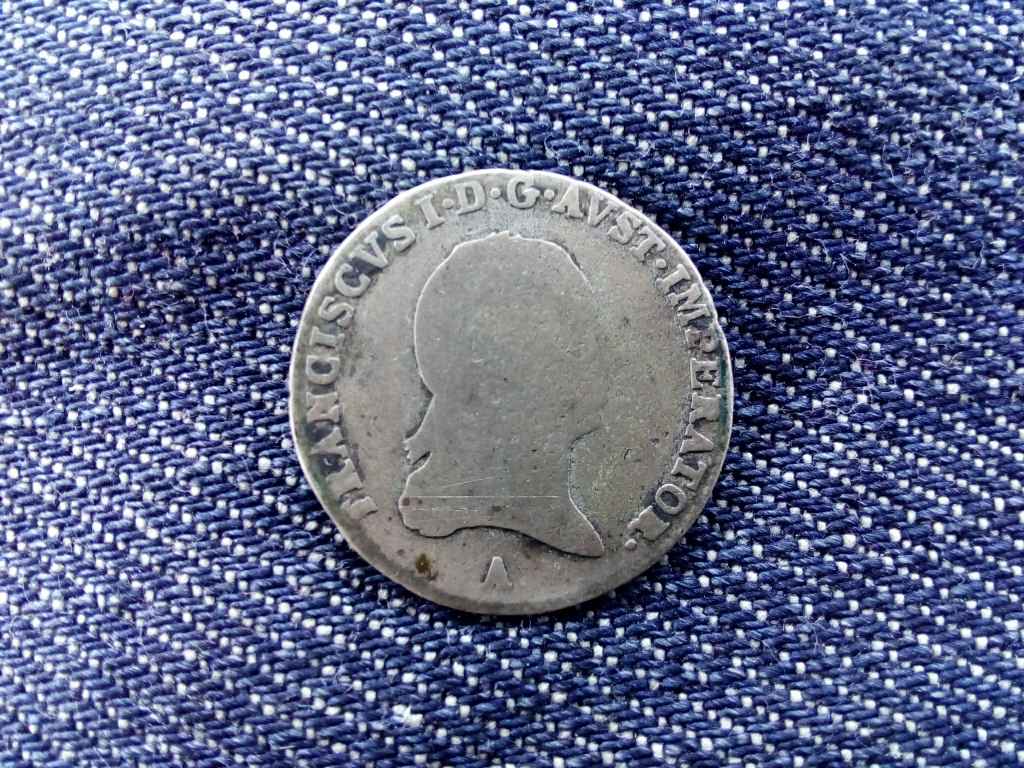 Ausztria II. Ferenc .346 ezüst 3 Krajcár