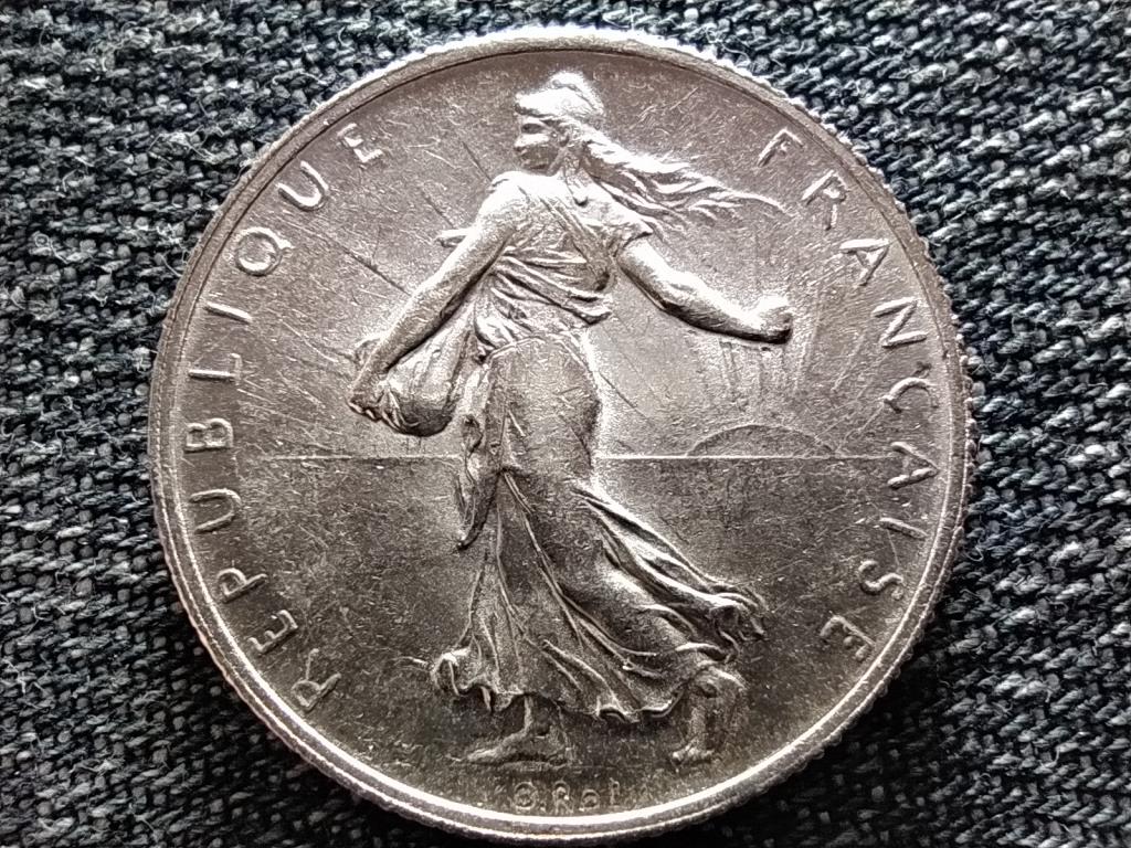 Franciaország Harmadik Köztársaság .835 ezüst 2 frank