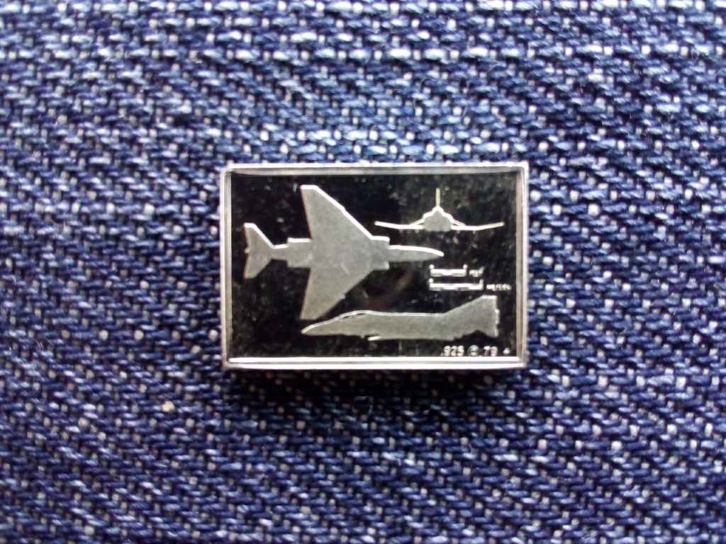 USA Franklin Repülős Mini-Ingot Gyűjtemény Phantom F-4 .925 ezüst