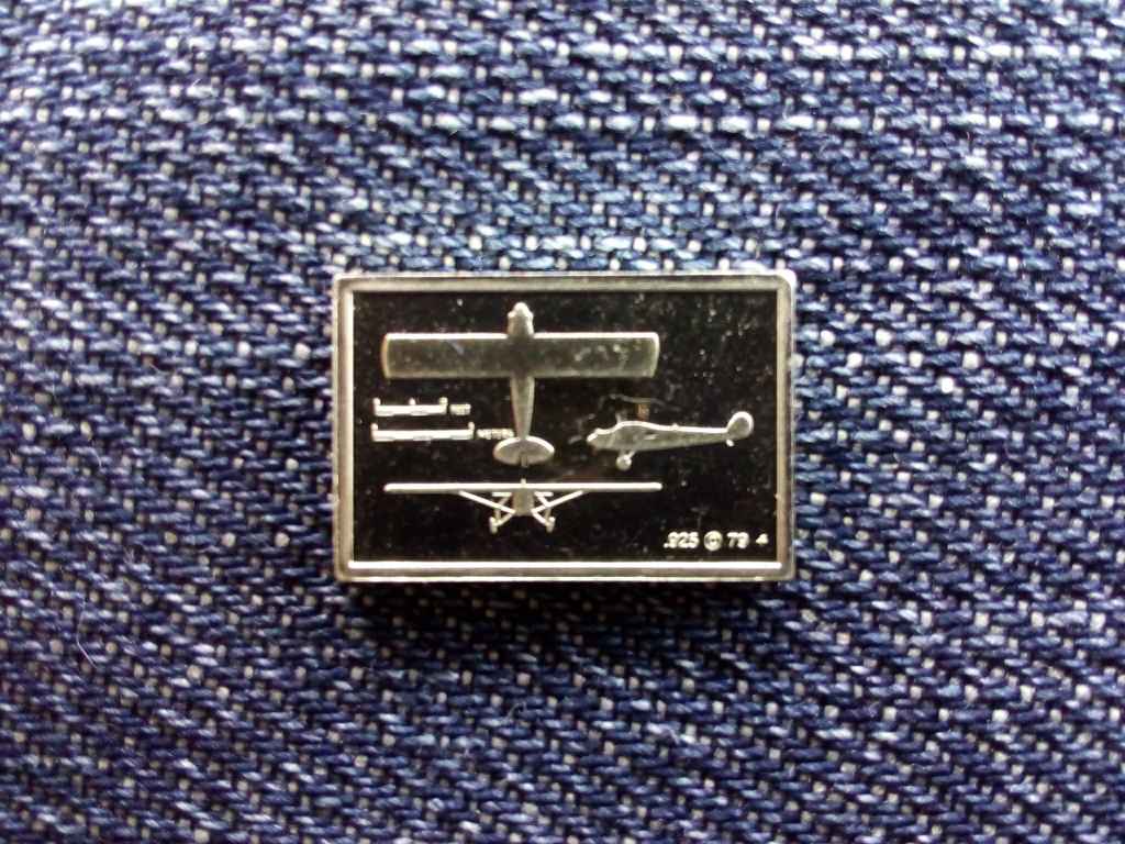 USA Franklin Repülős Mini-Ingot Ryan NYP .925 ezüst