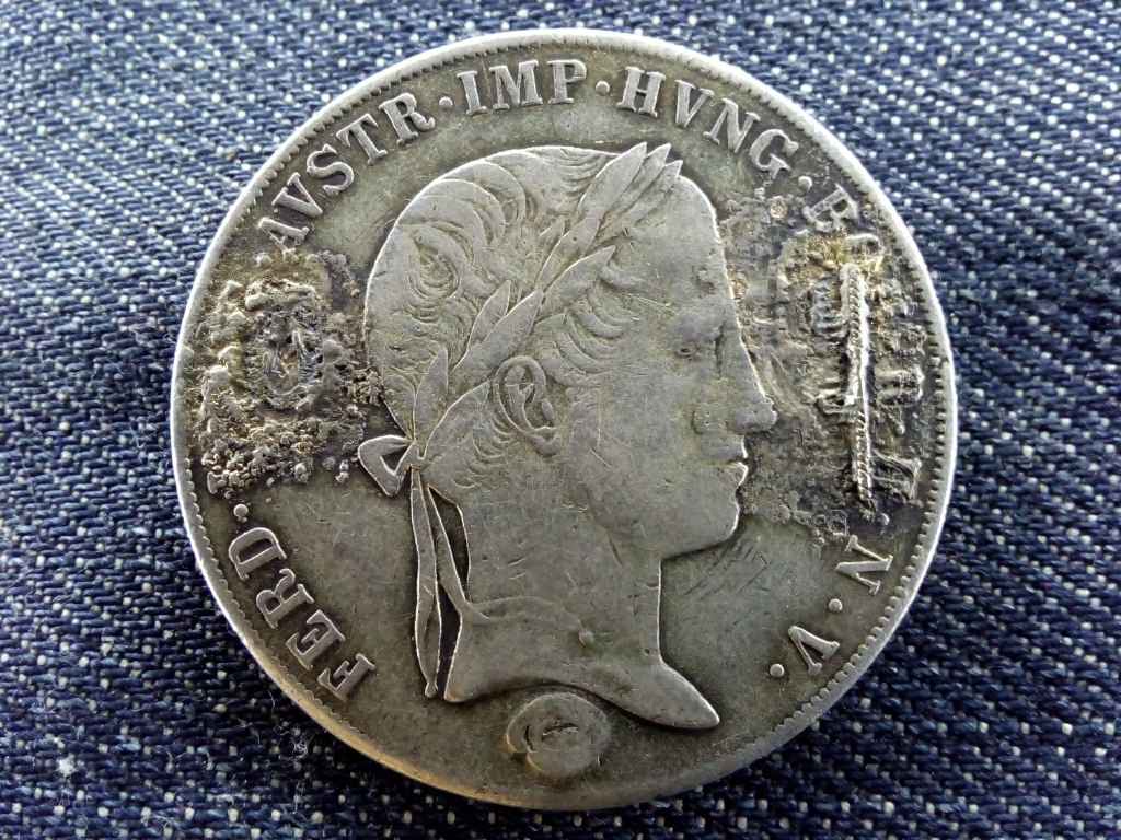Ausztria V. Ferdinánd (1835-1848) .833 ezüst 1 Tallér