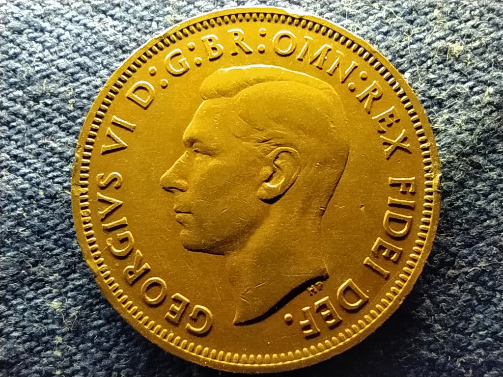 Anglia VI. György (1936-1952) 1/2 Penny