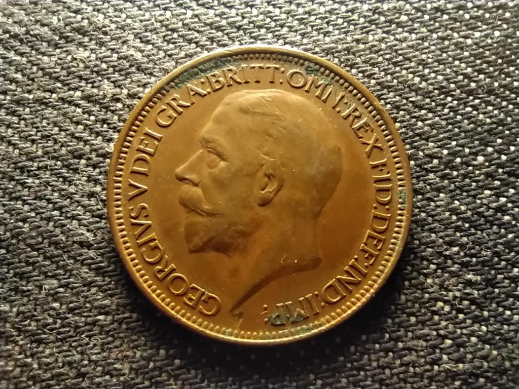 Anglia V. György (1910-1936) 1/2 Penny