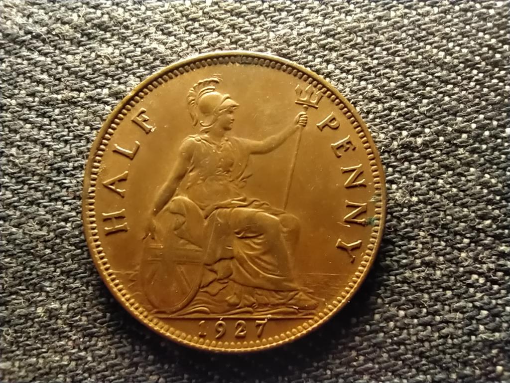 Anglia V. György (1910-1936) 1/2 Penny