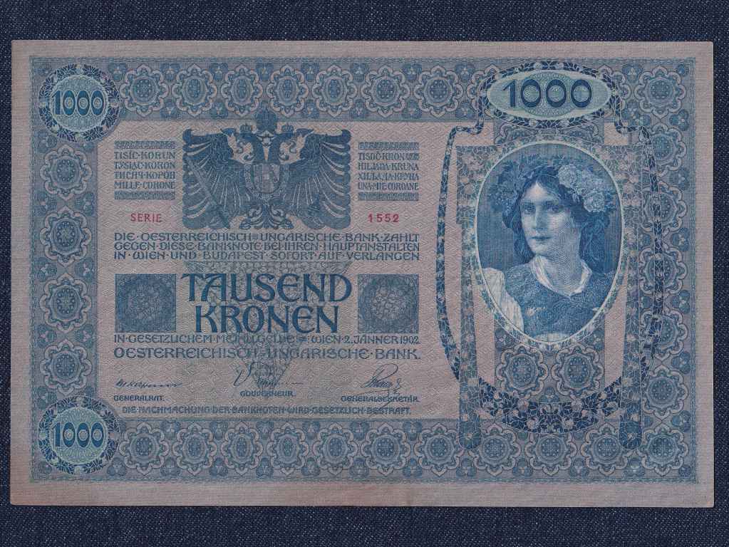 Ausztria 1000 Korona bankjegy