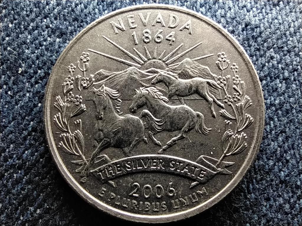 USA 50 State Quarters Nevada 1/4 Dollár
