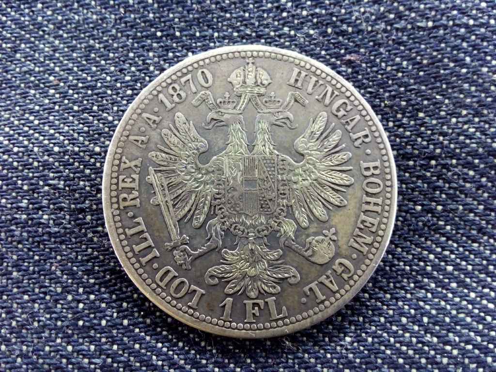 Ausztria Ferenc József .900 ezüst 1 Florin