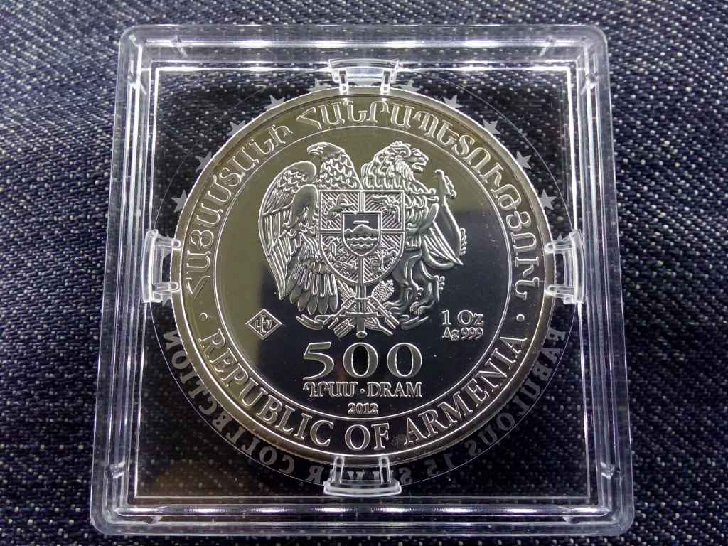 Örményország Noé bárkája .999 ezüst 500 Dram