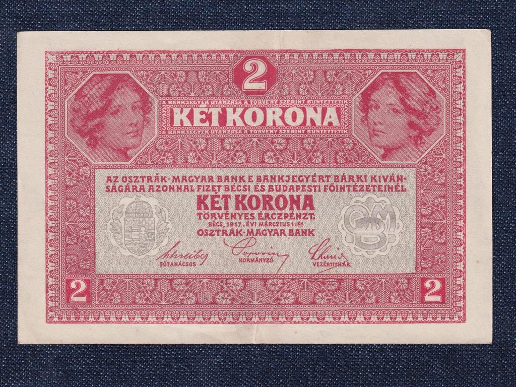 Osztrák-Magyar (háború alatt) 2 Korona bankjegy