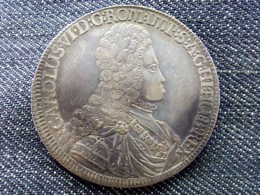 Német-Római Birodalom Karl VI. császár (1711-1740) ezüst 1 tallér