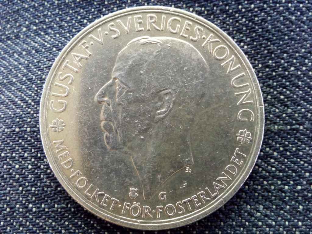 Svédország 500 éves az egykamarás parlament Riksdag .900 ezüst 5 Korona