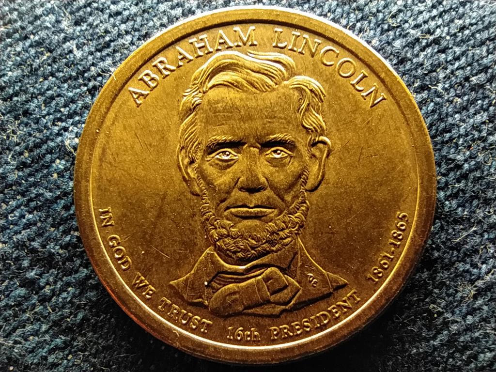 USA Elnöki dollár érme sorozat Abraham Lincoln 1 Dollár