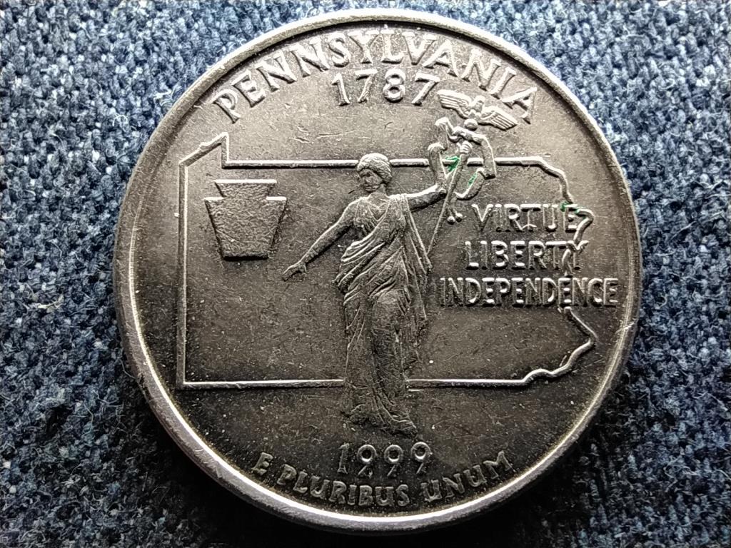 USA 50 State Quarters Pennsylvania 1/4 Dollár