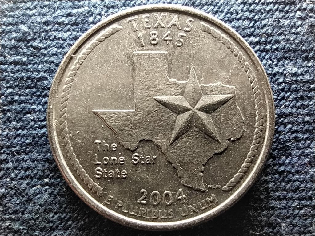 USA 50 State Quarters Texas 1/4 Dollár