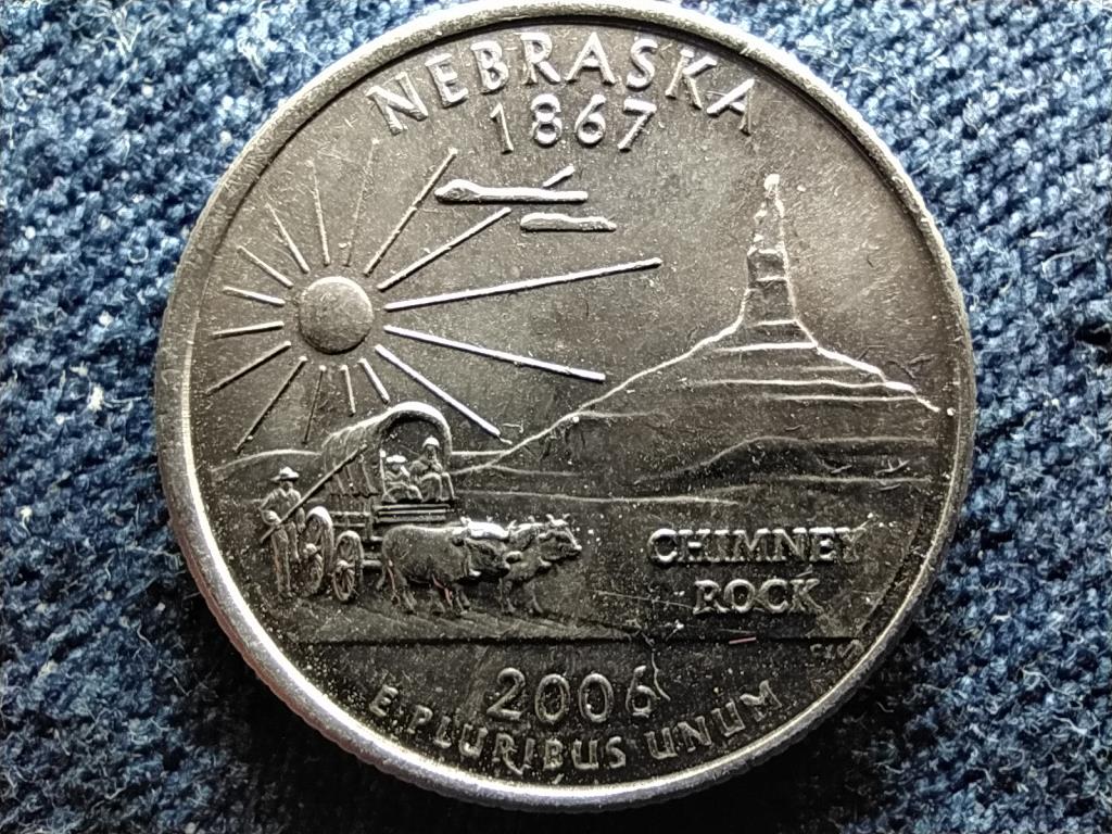 USA 50 State Quarters Nebraska 1/4 Dollár