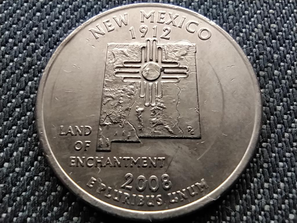 USA 50 State Quarters Új-Mexikó 1/4 Dollár