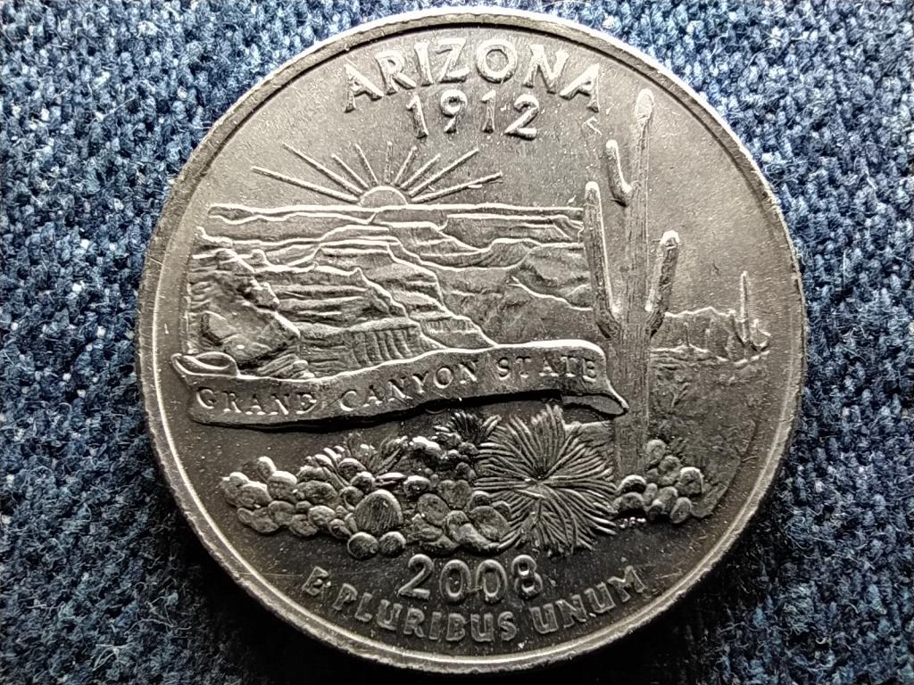USA 50 State Quarters Arizona 1/4 Dollár