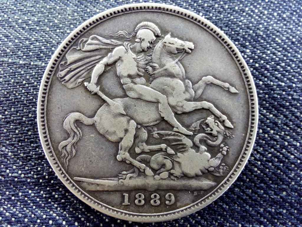 Anglia Viktória .925 ezüst 1 Korona