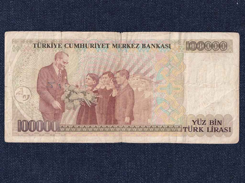 Törökország 100000 Líra bankjegy