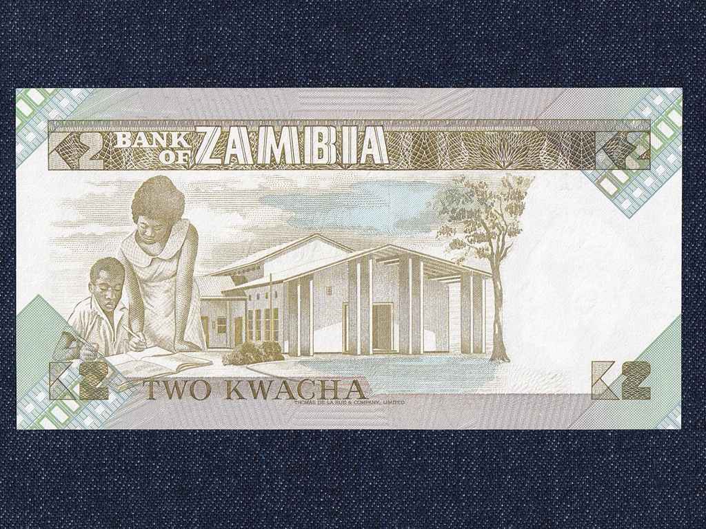 Zambia 2 Kwacha bankjegy