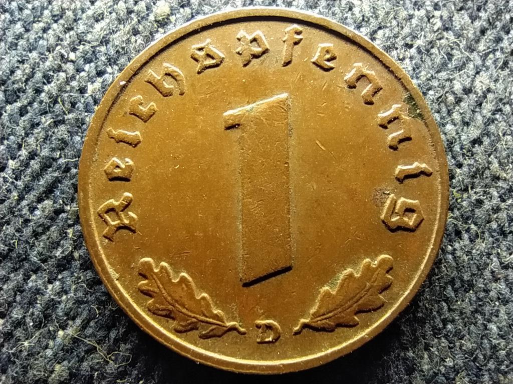 Németország Horogkeresztes 1 birodalmi pfennig
