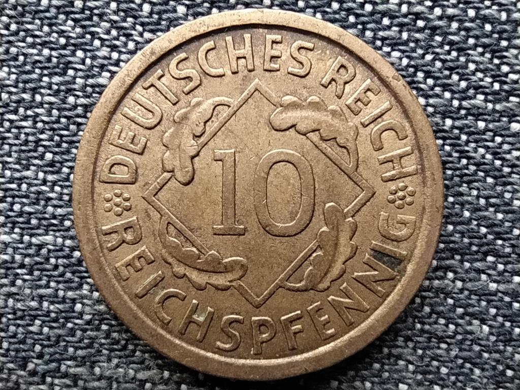 Németország Weimari Köztársaság (1919-1933) 10 birodalmi pfennig