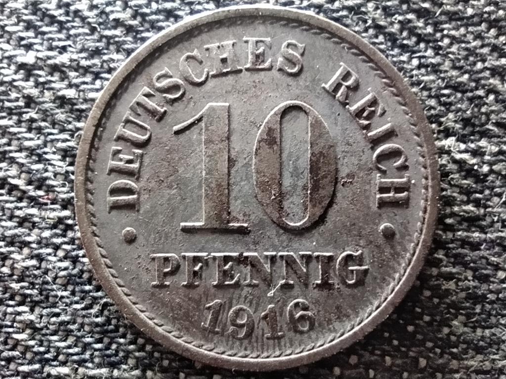 Németország Második Birodalom II. Vilmos (1888-1918) 10 Pfennig