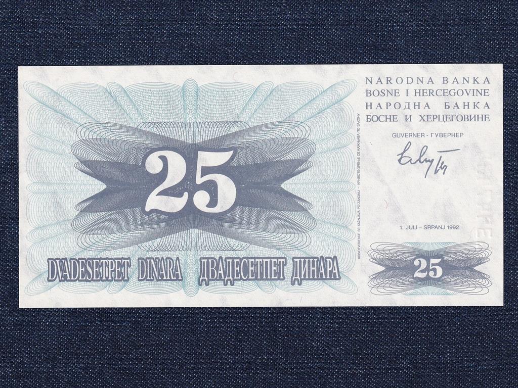 Bosznia-Hercegovina Köztársaság (1992-0) 25 Dínár bankjegy