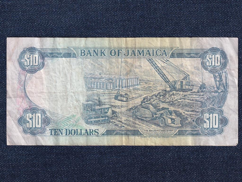 Jamaica 10 Dollár bankjegy