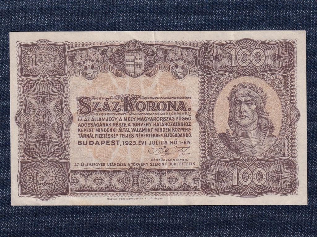 Kisméretű Korona államjegyek 100 Korona bankjegy