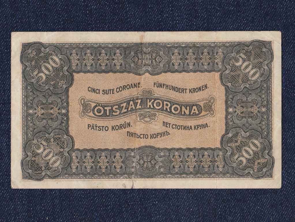 Kisméretű Korona államjegyek 500 Korona bankjegy