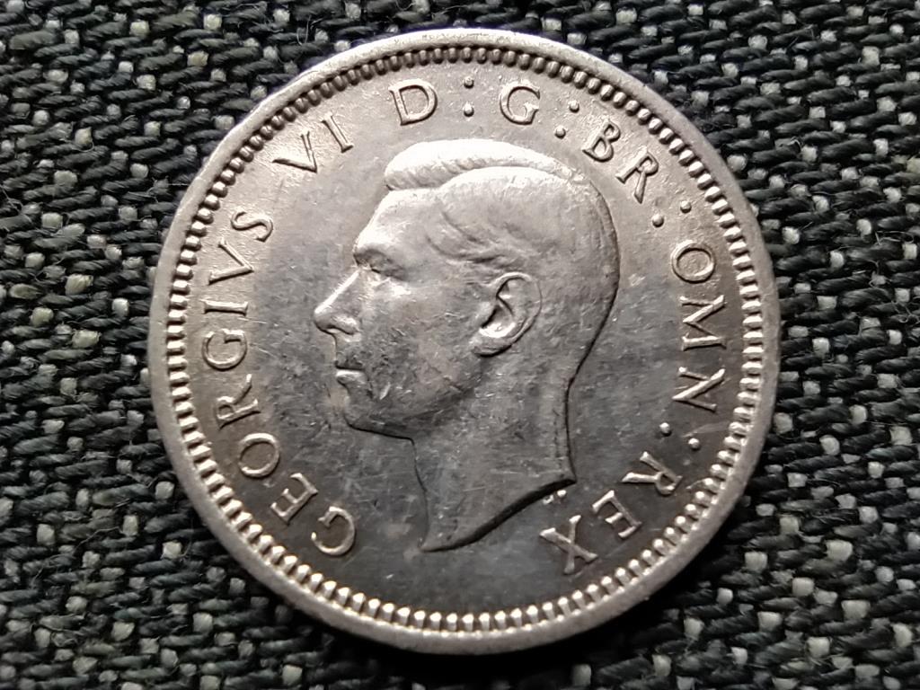 Anglia VI. György .500 ezüst 3 Pence