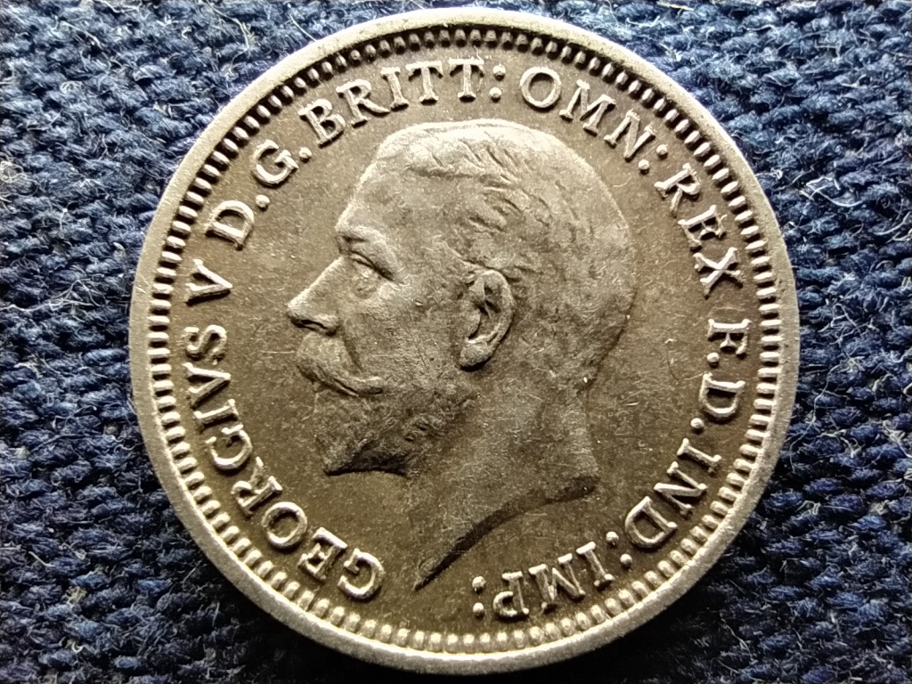 Anglia V. György .500 ezüst 3 Pence