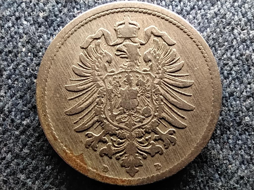 Németország Második Birodalom I. Vilmos (1871-1888) 10 Pfennig