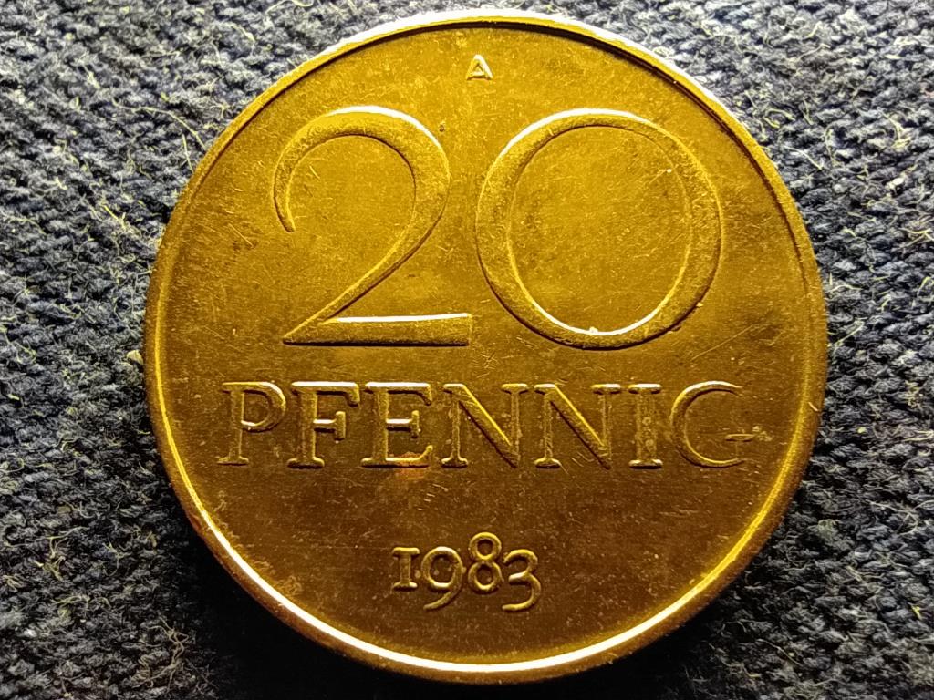 Németország NDK (1949-1990) 20 Pfennig