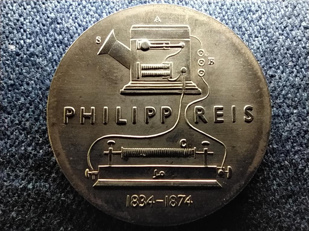 Németország 100 éve halt meg Philipp Reis 5 Márka