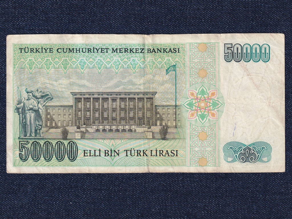Törökország 50000 Líra bankjegy
