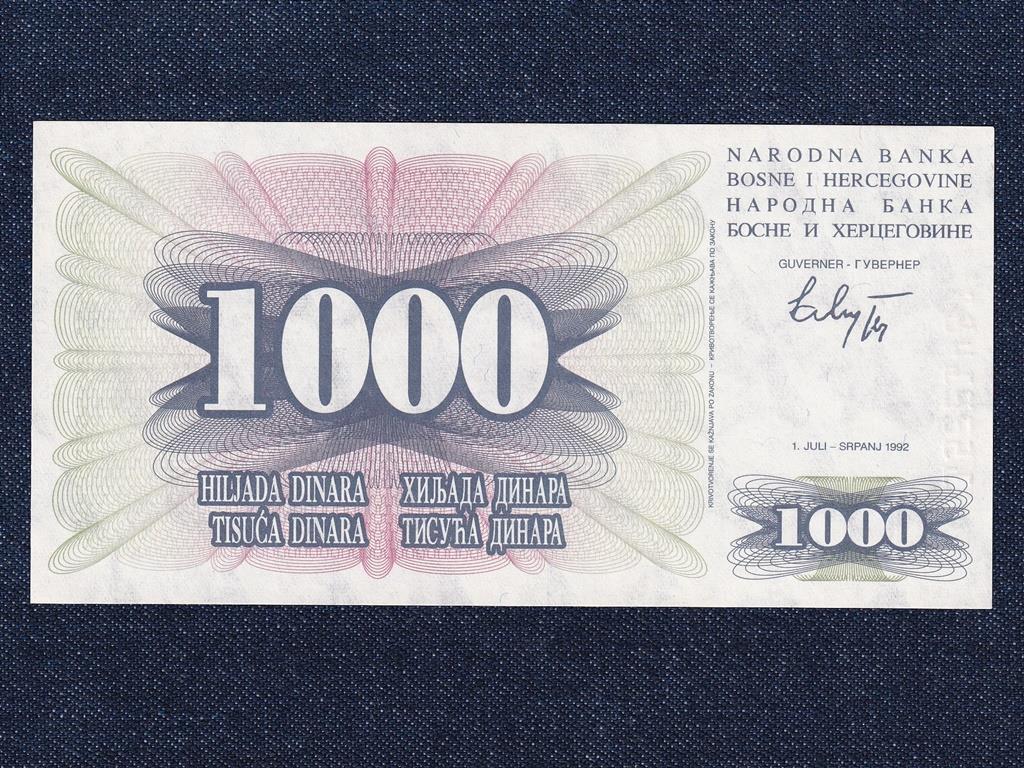 Bosznia-Hercegovina Köztársaság (1992-0) 1000 Dínár bankjegy