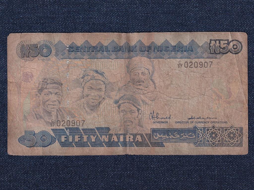 Nigéria 50 naira bankjegy