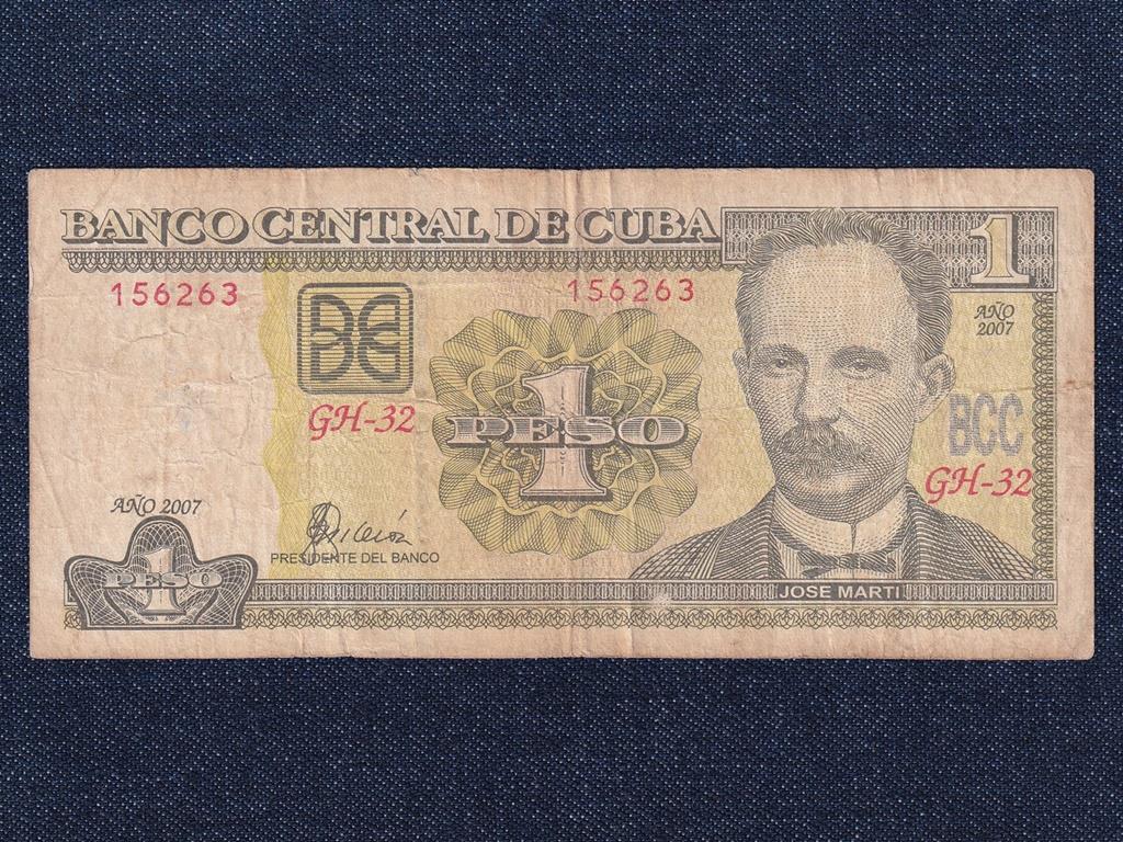 Kuba 1 Pezó bankjegy