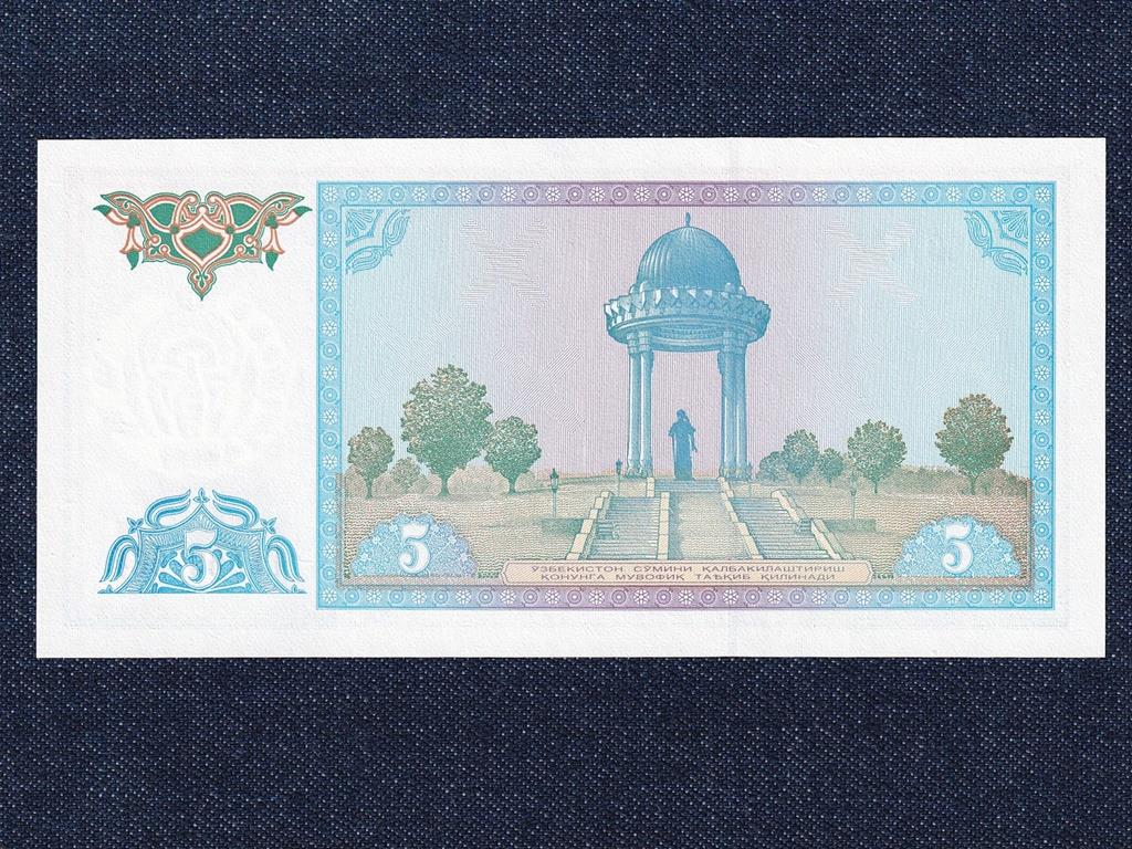 Üzbegisztán 5 som bankjegy
