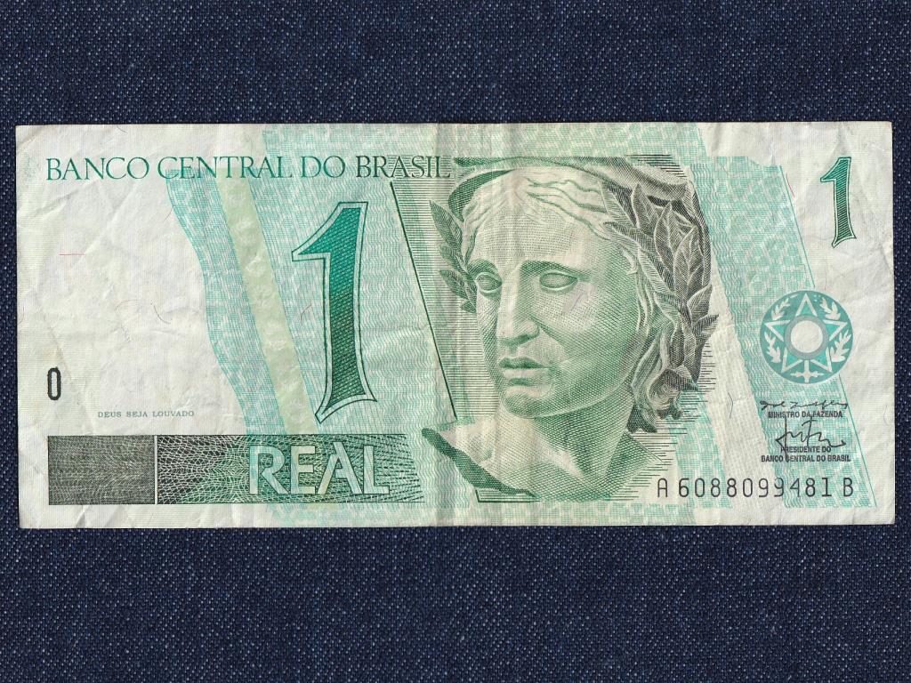 Brazília Brazil Szövetségi Köztársaság (1967-0) 1 Real bankjegy