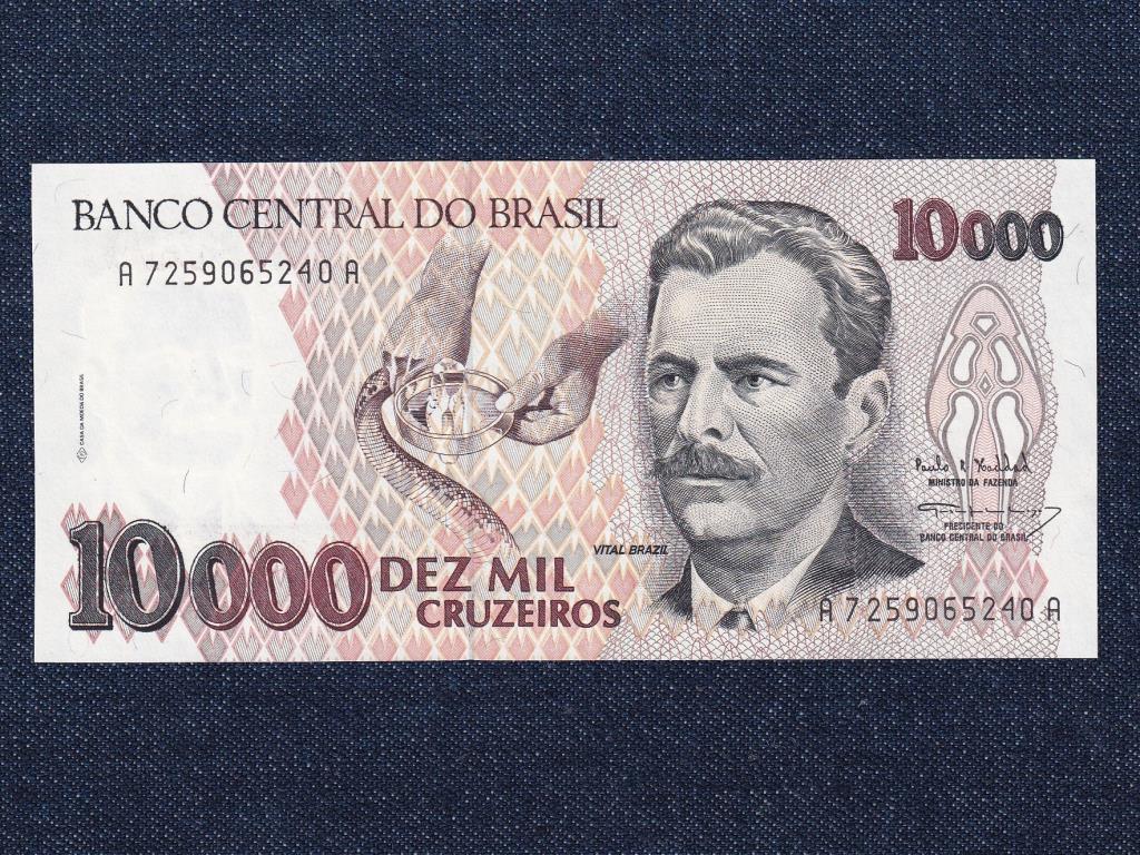 Brazília Brazil Szövetségi Köztársaság (1967-0) 10000 Cruzeiro bankjegy