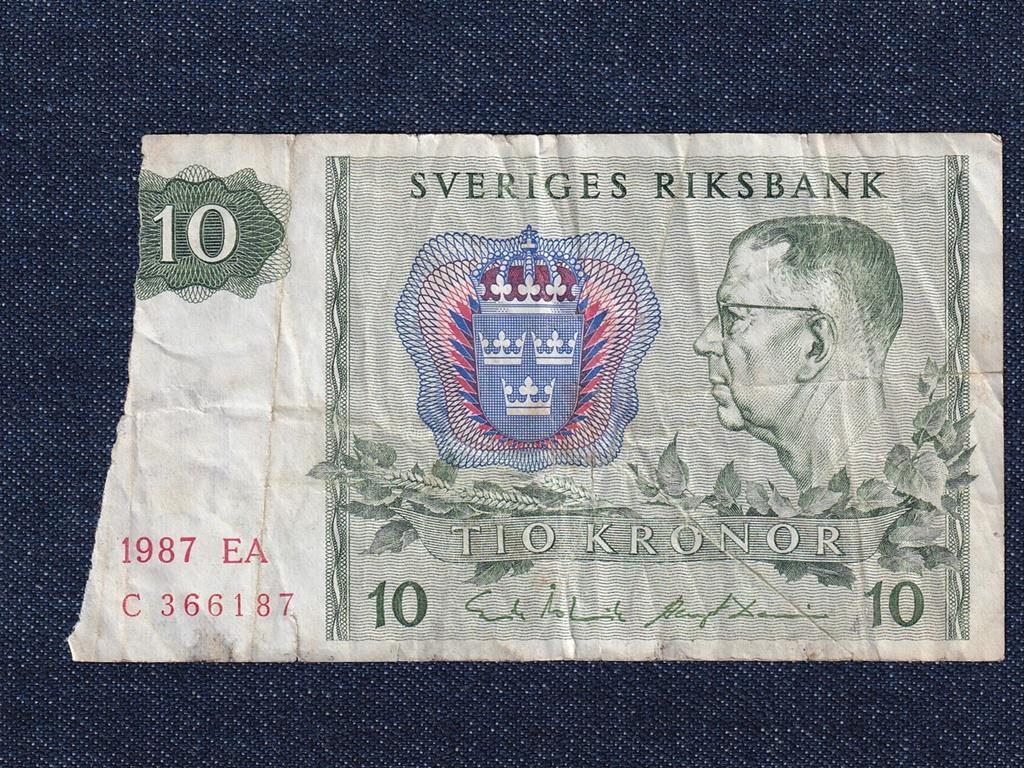 Svédország 10 Korona bankjegy