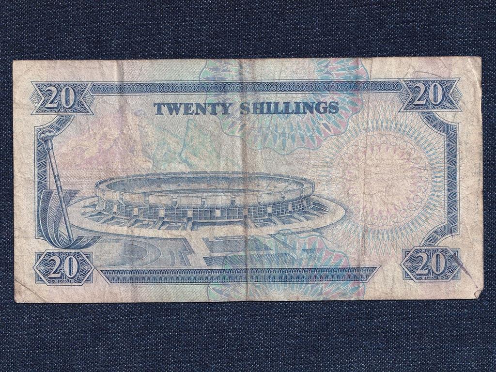 Kenya 10 shiling bankjegy