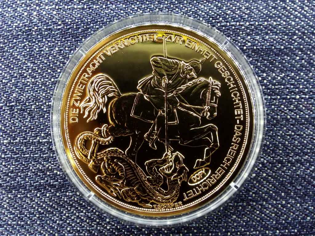 Történelmi aranypénzek utánveretben Otto von Bismarck, 10 dukát